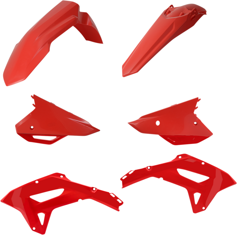 Acerbis - Plastic Kit Crf450rx Red - 2861790227 Acerbis - Plastic Kit Crf450rx Red - 2861790227