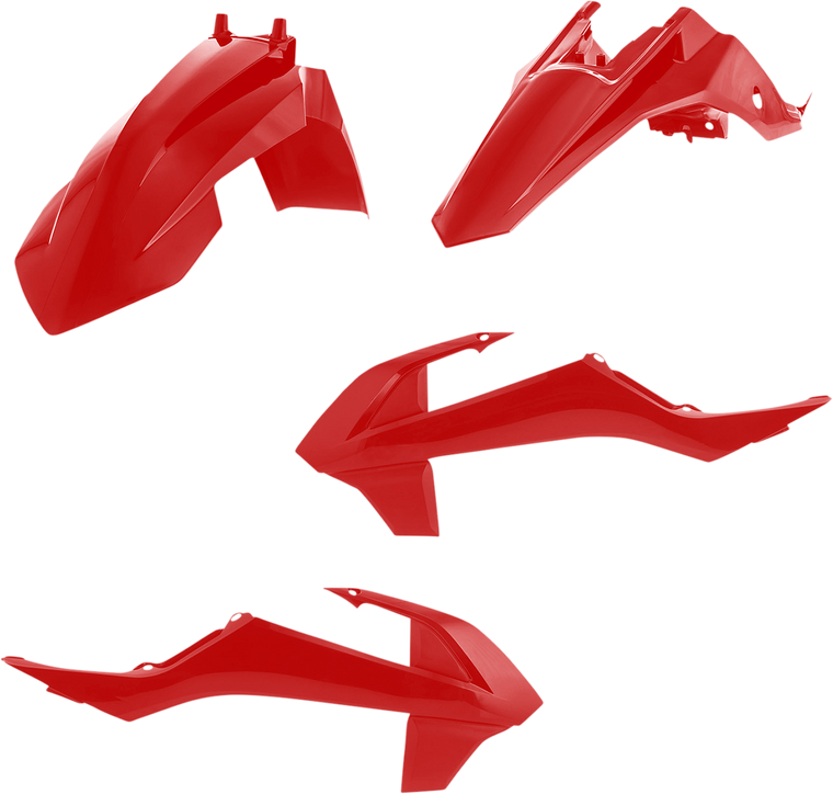 Acerbis - Plastic Kit Sx/mc 65 Red - 2449620004
