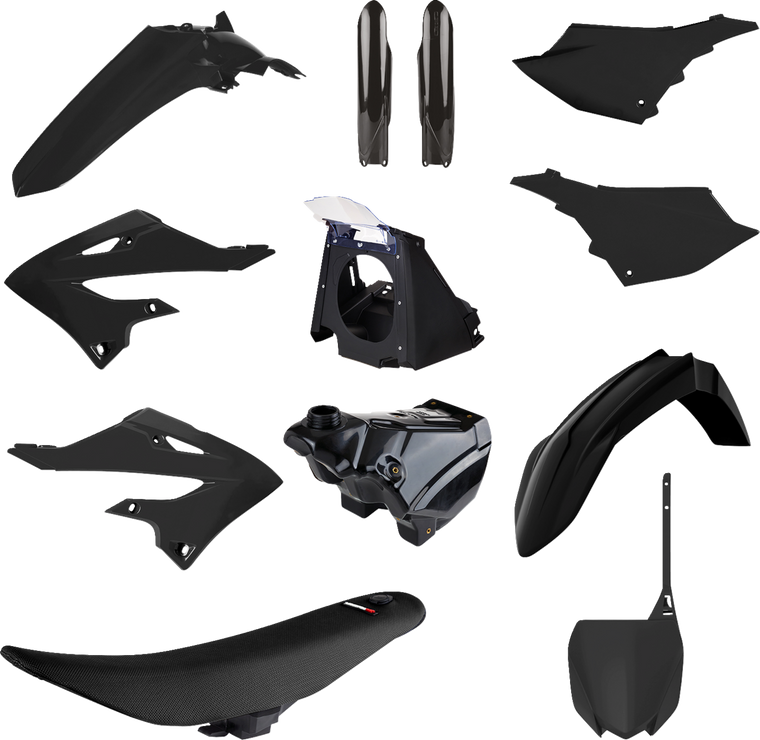 Polisport - Body Kit Restyling Yam Yz125/250 '22 Style Black - 91573
