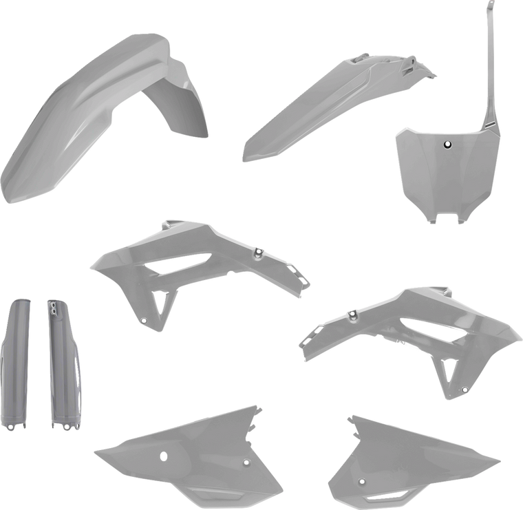 Acerbis - Plastic Kit Full Crf Gray - 2858920011