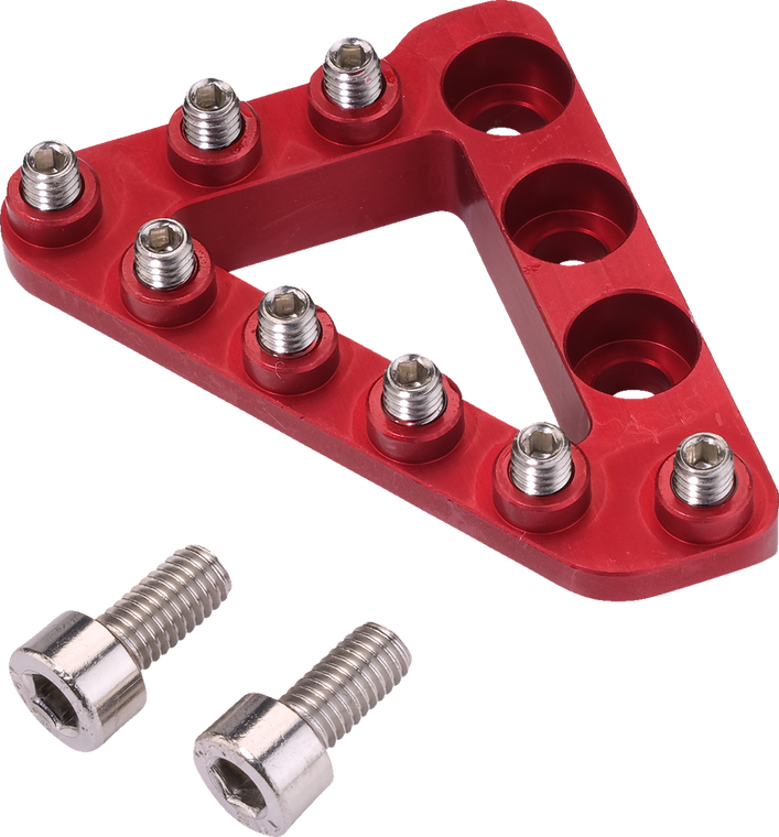 Moose Racing - Large Alum Rear Brake Tip  Red - 82-0000-20-10