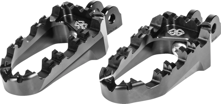Gilles Tooling - Footpegs Rgk Pro-x Blk - RGK-119-UF34-SET-B