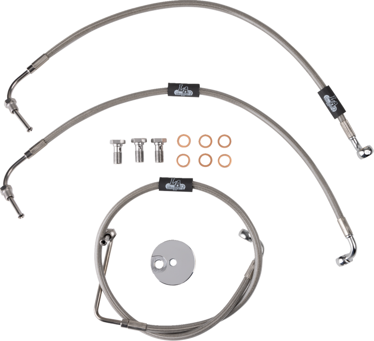 La Choppers - Brakelines 12-14 Fxdf - LA-8230B13