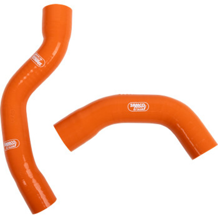 Samco Sport - Radiator Hose Kit Ktm Orange - KTM-135-OR