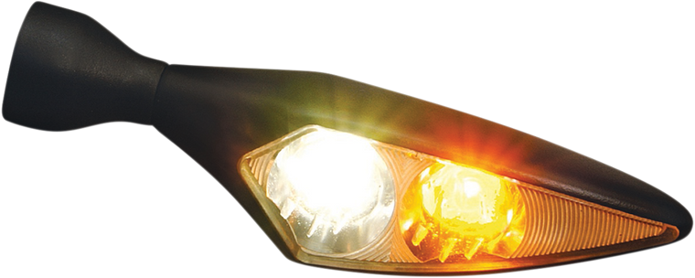 Kuryakyn - Signal Turn Ch/rd Rl Rhom - 2543