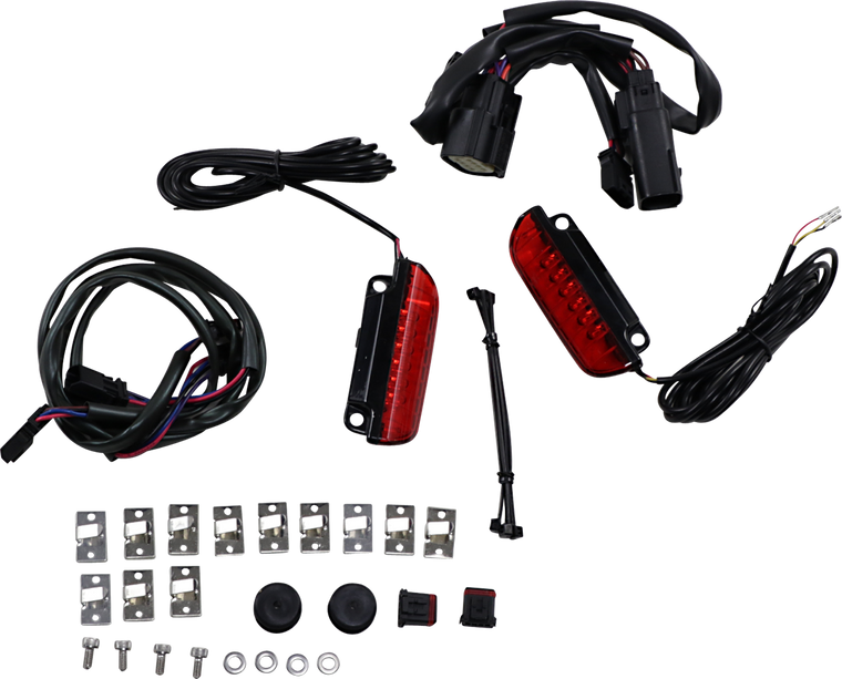 Custom Dynamics - Light Sbag 10-13 Cvo Red - CD-LR-11-R