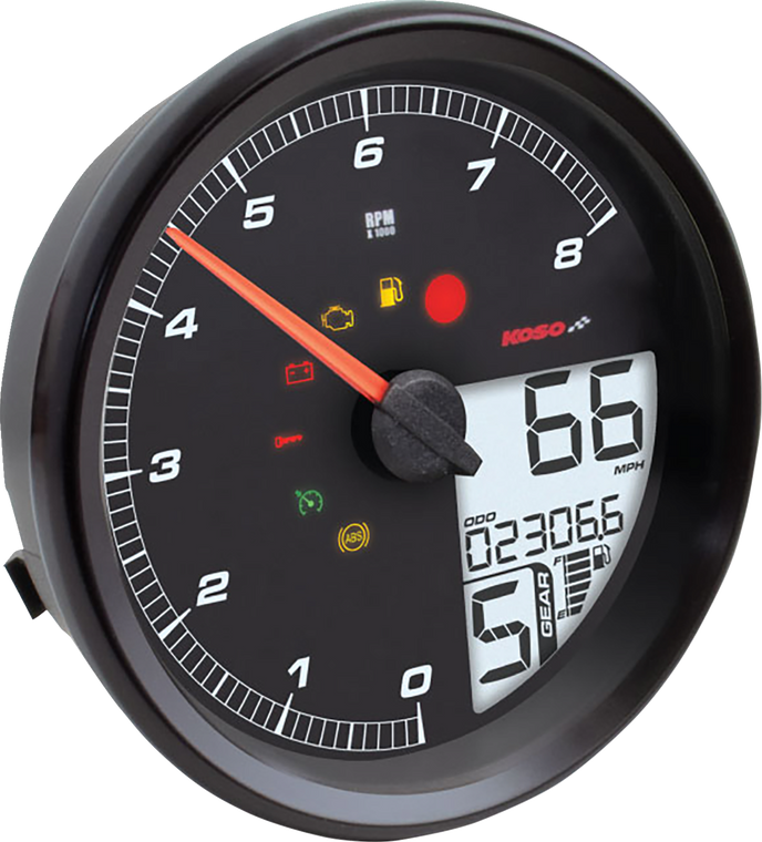 Koso North America - Gauge Hd-05 Fxd 15-17 Blk - BA072010