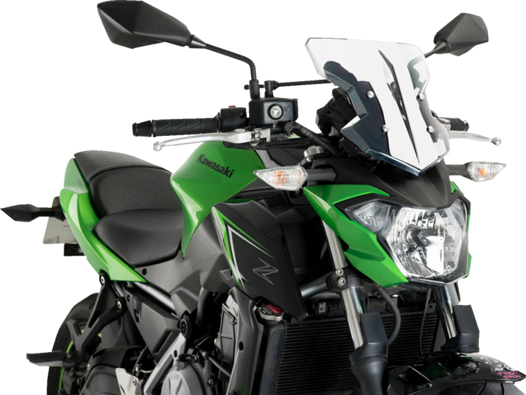 Puig Hi-tech Parts - Wscrn Kaw Race Clr - 20335W