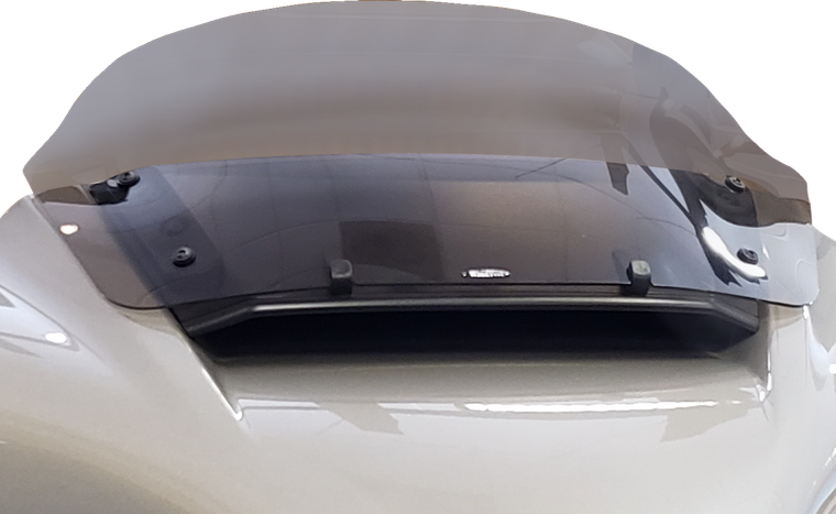 Wind Vest - Windshield 10.5" Flhx, Flhxse Light Smoke - 58-1010