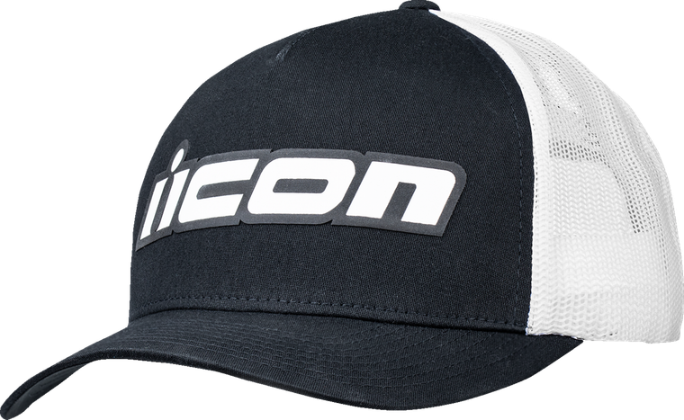 Icon - Hat Icon Slant Bk - 2501-4332