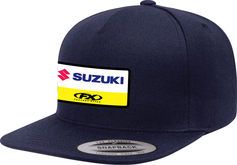 Factory Effex - Hat Snapback Suzuki Victory Ryl Bl - 28-86402