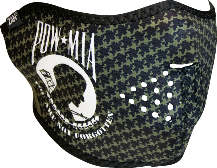 Zan Headgear - Half Mask Neoprn Powmia - WNFM037H