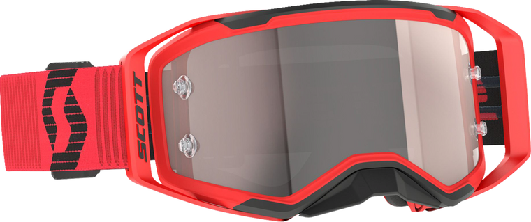 Scott - Goggle Prospect 2.0 Red/black Silver Chr Works + Clr Lens - 421471-1018269 Scott - Goggle Prospect 2.0 Red/black Silver Chr Works + Clr Lens - 421471-1018269