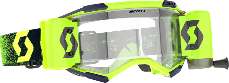 Scott - Goggle Fury Wfs Neon Green/neon Yellow Clear Works - 278596-5727113