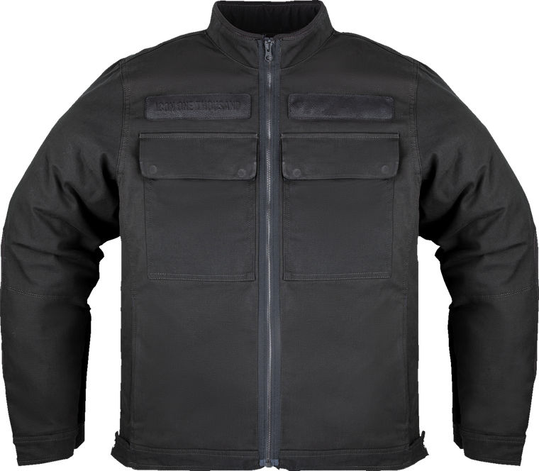 Icon - Jacket Mototanker Bk 2x - 2820-6960