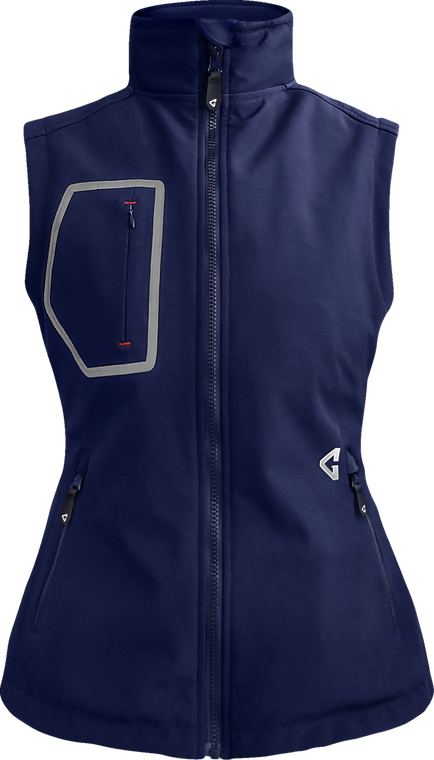 Gerbing Heated Clothing - Vest Wmn Heat 7v Torrid 2 Softshell Nv S - GER-TVST-7V-W-N-S