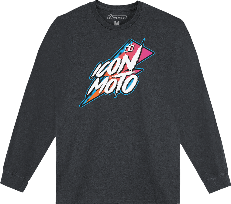 Icon - Tee Ls Rad Dawn Ch-htr 2x - 3030-24366