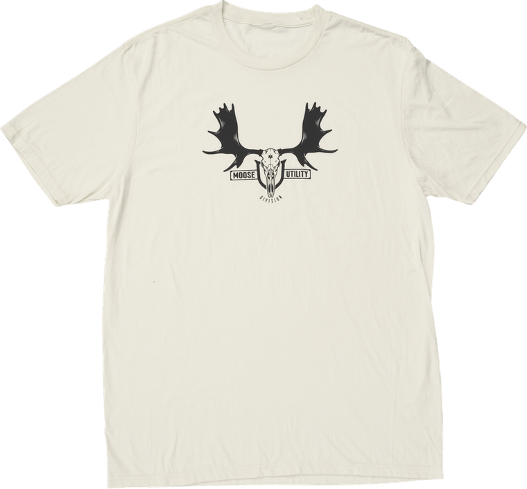 Moose Racing - Tee Mud Euro Natural Bk Sm - 3030-24391