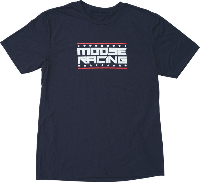 Moose Racing - Tee All-american Navy 2xl - 3030-24422