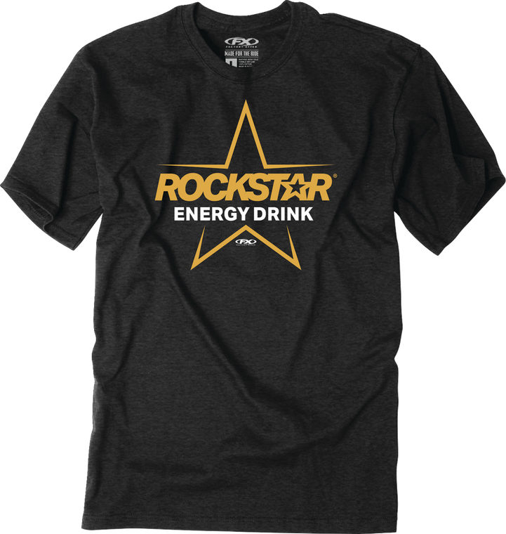 Factory Effex - Tee Rockstar Burst Bk Lg - 28-87624