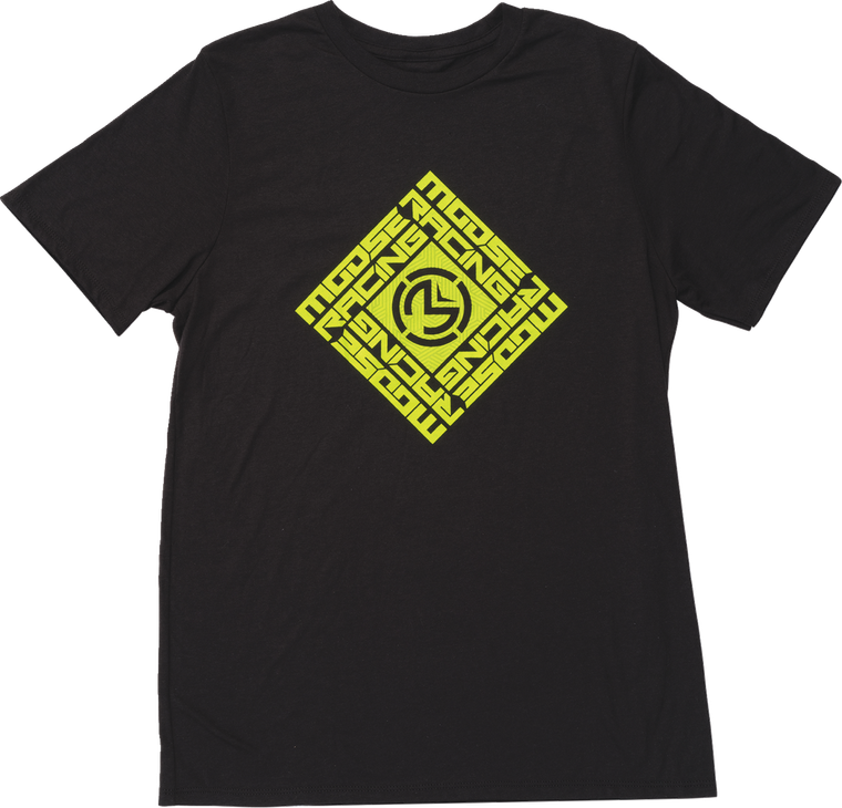 Moose Racing - Tee Yth Spin Sync Black Sm - 3032-3805