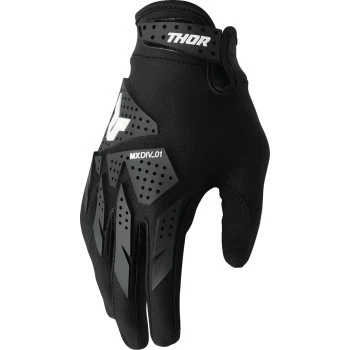 Thor - Gloves Launchmode Xp Black M - 3330-8147