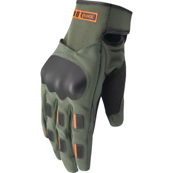 Thor - Glove Range Army/orange Xs - 3330-8263