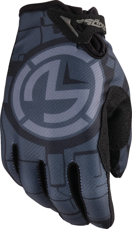Moose Racing - Glove Youth Sx1 Black/gray Lg - 3332-1880