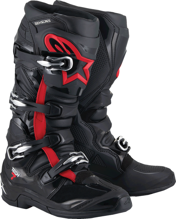 Alpinestars - Boot Tech 7 Black/red Fluo 10 - 2012025-1030-10