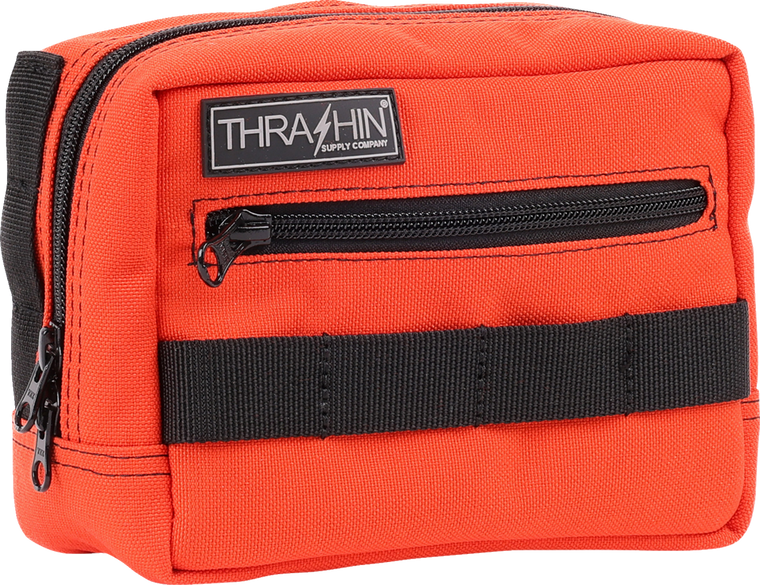 Thrashin Supply Co. - Bag Handlebar Tsc Orange - THB-0025