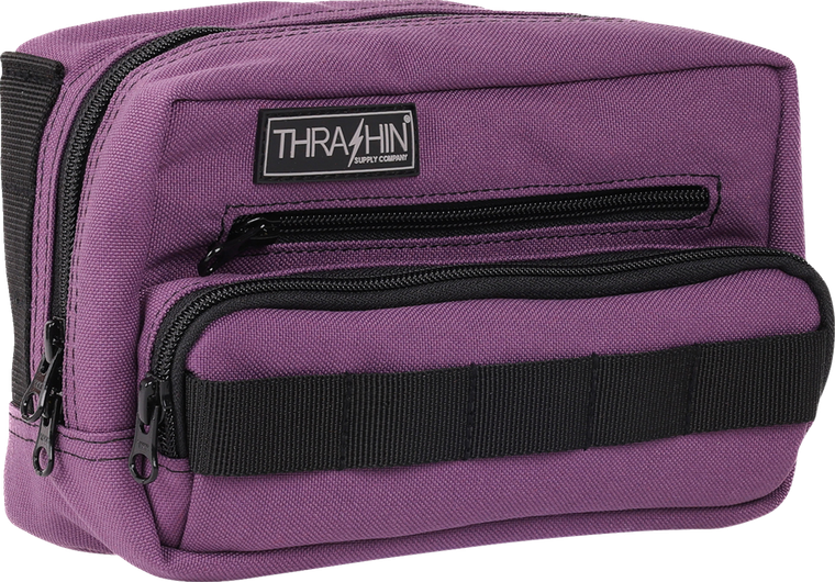 Thrashin Supply Co. - Bag Handlebar Tsc Plus Purple - THB-0027