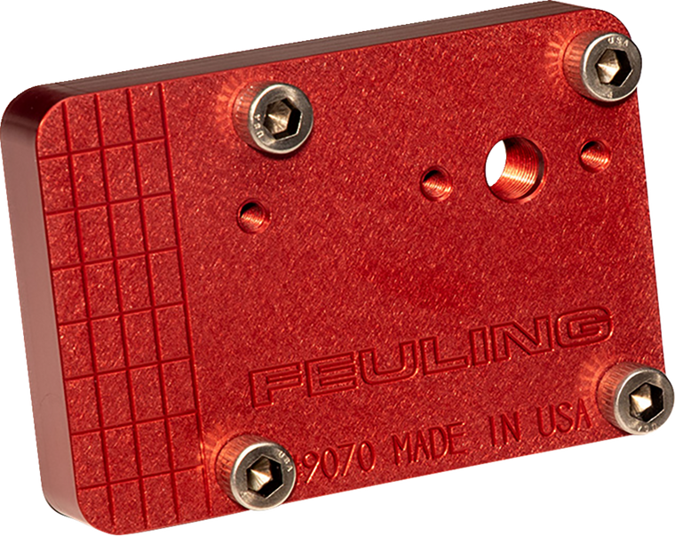 Feuling Oil Pump Corp. - Tool Cooling Jet Pressure Tester Block M8,tc - 9070