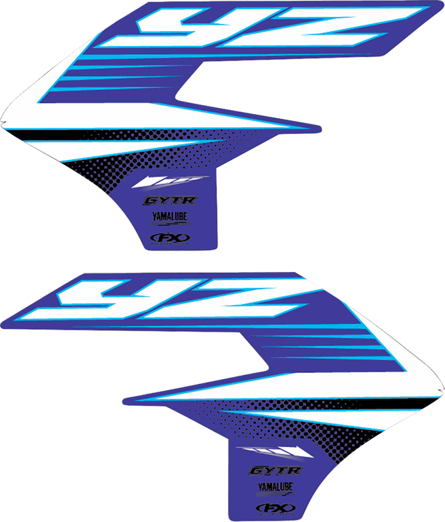 Factory Effex - Graphic Kit Tank/shroud Yam 24 Yz250f 24-25, Yz450f 23-25 - 28-05256