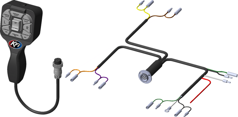 Kfi Products - V-plow Hand Remote Kit - ACT-VHR-K