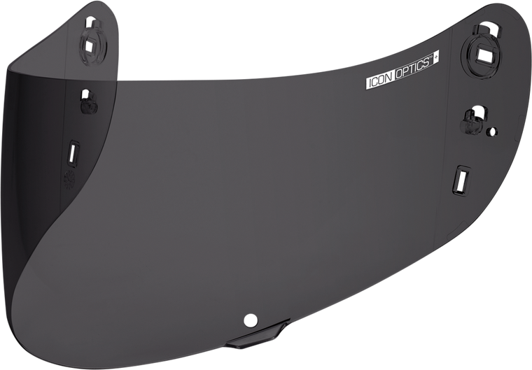 Icon - Optics Pinlock Shield - Dark Smoke - Optics Pinlock Shield - 0130-0698