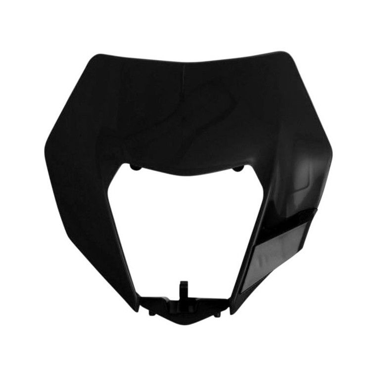 Polisport Replica Plastic,headlight Mask Ktm Black - 8673100002 Polisport Replica Plastic,headlight Mask Ktm Black - 8673100002