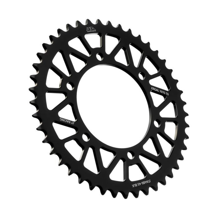 Rear Alloy Sprocket Black 45-tooth - JTA486.45BLK