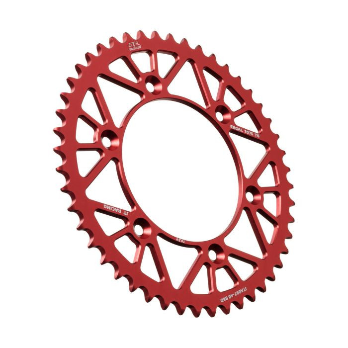 Rear Alloy Sprocket Red 48 Tooth - JTA897.48RED
