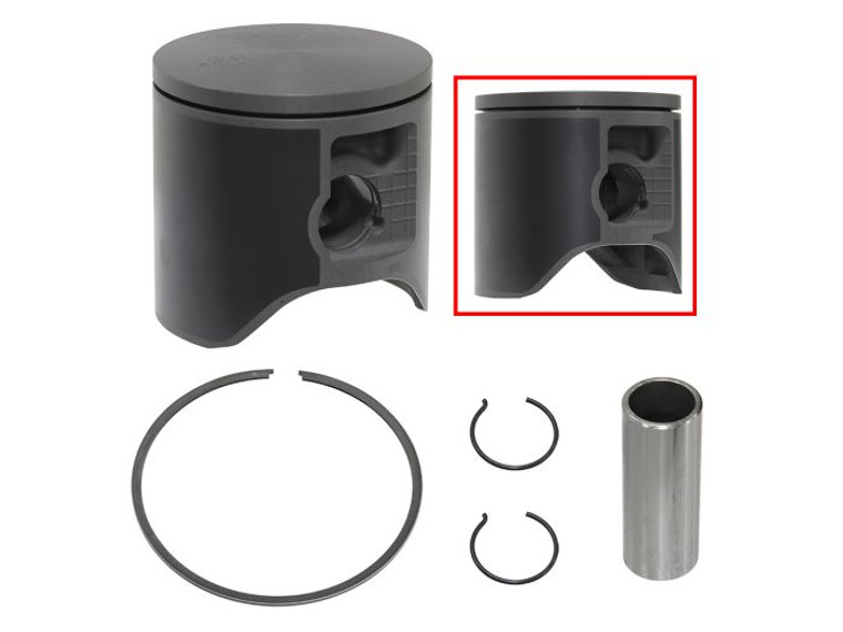 Spi Dual Ring Piston Kit- Teflon Coated - Polaris - SM-09288A