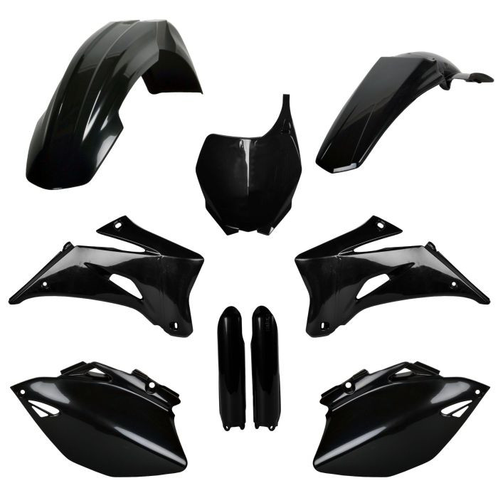 Polisport Replica Plastic Kit,full Kit Yamaha Black - 91399