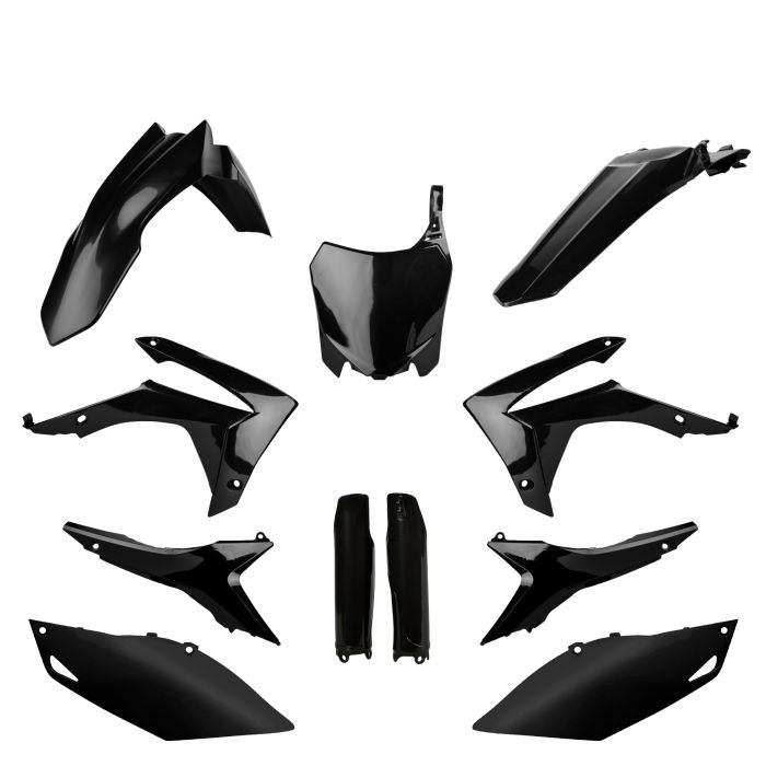Polisport Replica Plastic Kit,full Kit Honda Black - 91531