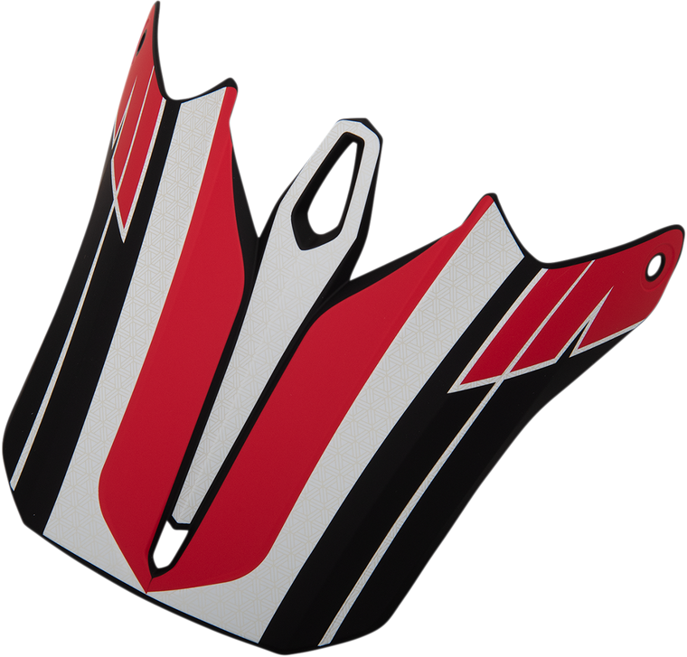 Z1r - F.I. Visor Kit - Hysteria - Red/White - F.I. Hysteria Helmet Visor Kit - 0132-1362