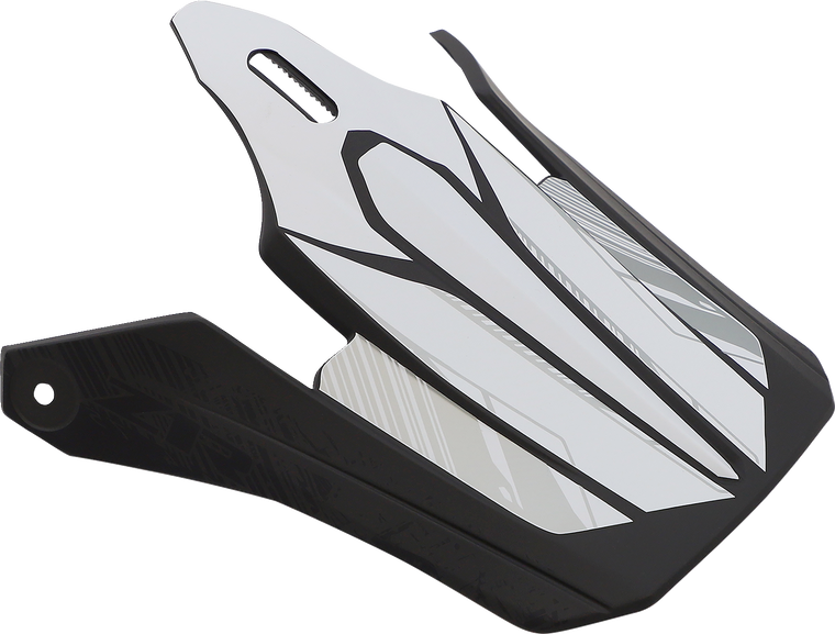 Z1r - Youth F.I. Visor Kit - Fractal - Matte Black/Blue - Youth F.I. Fractal Helmet Visor Kit - 0132-1581