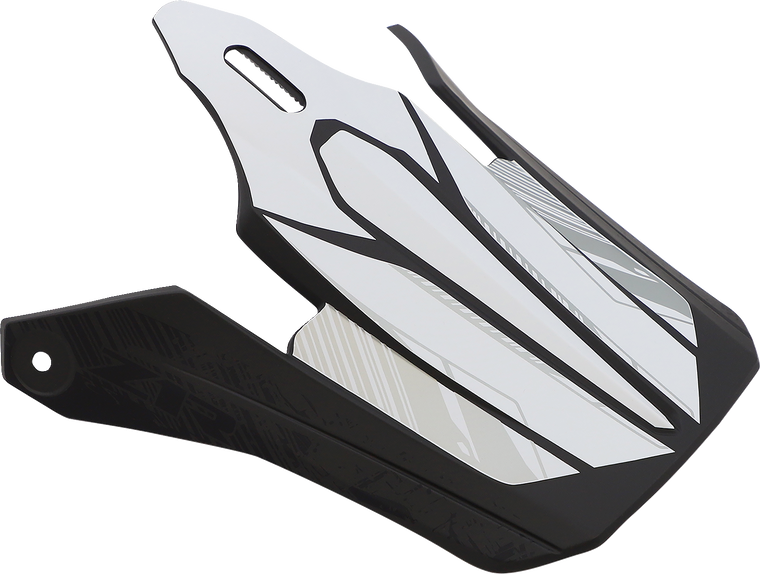 Z1r - Youth F.I. Visor Kit - Fractal - Matte Black/Red - Youth F.I. Fractal Helmet Visor Kit - 0132-1583