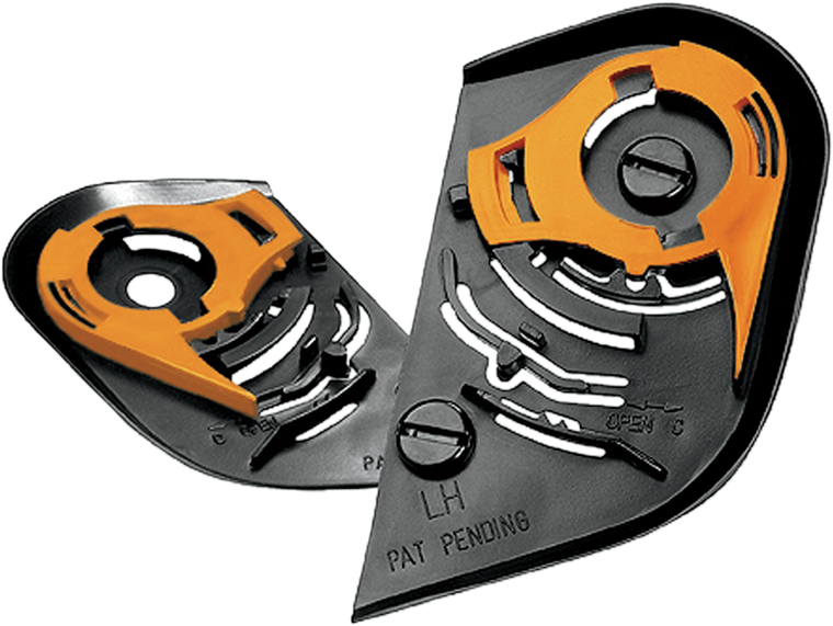 Icon - Proshield Pivot Kit - Black - Proshield Visor Pivot Kit - 0133-0310