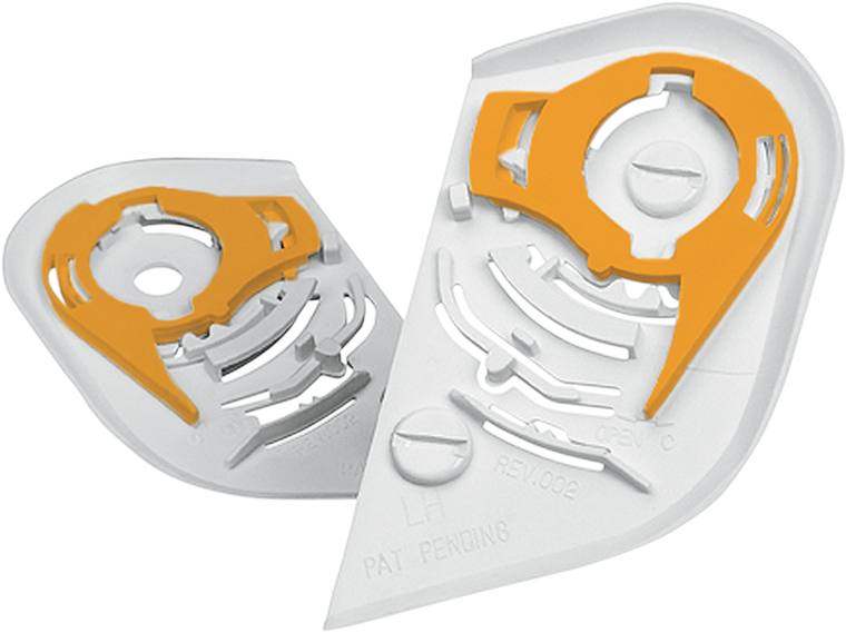 Icon - Proshield Pivot Kit - White - Proshield Visor Pivot Kit - 0133-0311