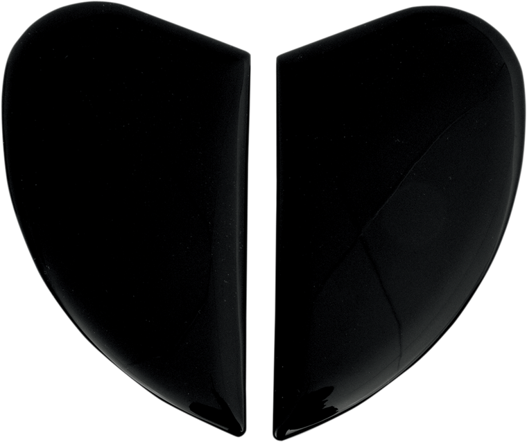 Icon - Airmada/Airframe Pro/Airform Side Plates - Black - Airmada/Airframe Pro/Airform Helmet Side Plates - 0133-0672