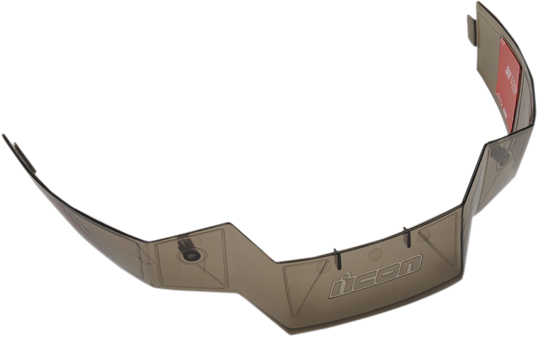 Icon - Airflite Rear Spoiler - Smoke - Airflite Helmet Rear Spoiler - 0133-1048