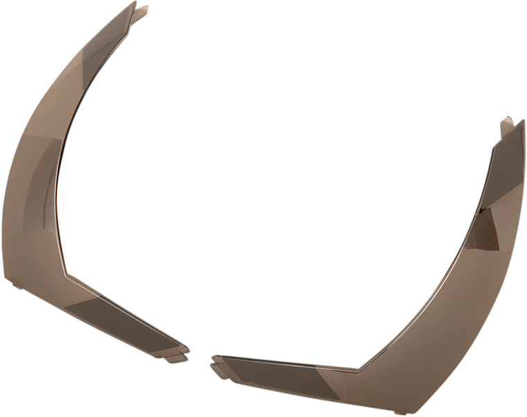 Icon - Airform Rear Spoiler - RST Silver - Airform Helmet Rear Spoiler - 0133-1205