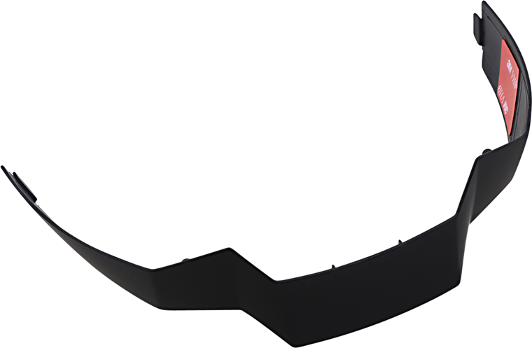 Icon - Airflite Rear Spoiler - Rubatone Black - Airflite Helmet Rear Spoiler - 0133-1265